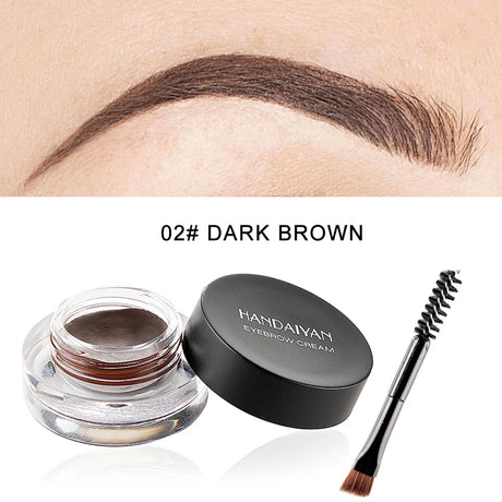 HANDAIYAN Colorful Eyebrow Cream Gel High Pigment Brows Tint Waterproof Long lasting Eye Brow Dye With Brushes Decorate Cosmetic