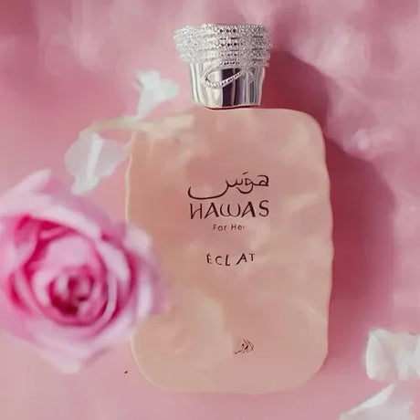 Rasasi Hawas Eclat for Women Eau de Parfum Spray, 3.4oz, Floral Fruity Perfume
