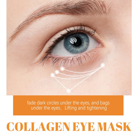 EELHOE Collagen Water Soluble Eye Mask Remove Bags Dark Circles Anti Wrinkle Firming Patches Lifting Skin CarePatch 10/2pcs/Box