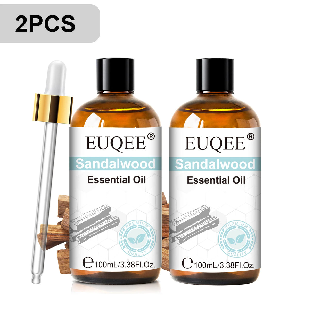 EUQEE 3.38FI.Oz. Aromatherapy Essential Oil For Reed Diffuser Humidifier-100ml Vanilla Lavender Cinnamon Lemon Essential Oils