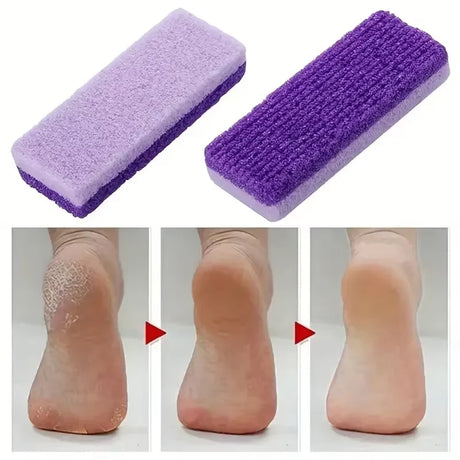 LULAA 1/10Pcs Foot Scrub Stone Double-Sided Pedicure Stone Foot Scrub Sponge for Removing Calluses and Dead Skin from The Feet