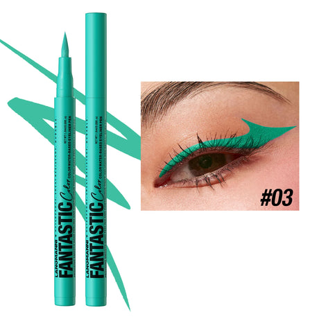 Waterproof Eyeliner Long Lasting Pencil Colourful Pigment Blue