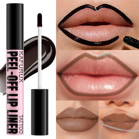 7 Colors Peel Off Lip Stain Reveal Long Lasting Waterproof Pink
