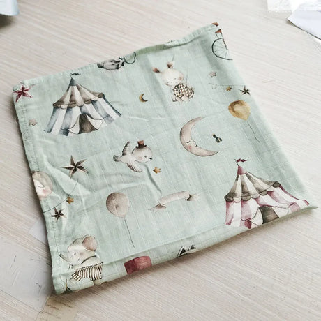 58x58cm Muslin Cotton Baby Towels Scarf Swaddle Bath Towel Newborns Handkerchief Bathing Feeding Face Washcloth Wipe