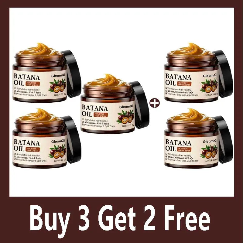 100% Pure Organic Hair Mask Batana Oil Hair Growth Oil Natural Treatment Nourish Reduce Hair Loss Anti-Breakage