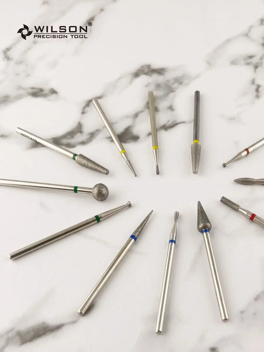 WILSON Tapered Shape Diamond Bits-Tools/Nails/Uñas Accesorios Y Herramientas/Nail Accessories/Tools