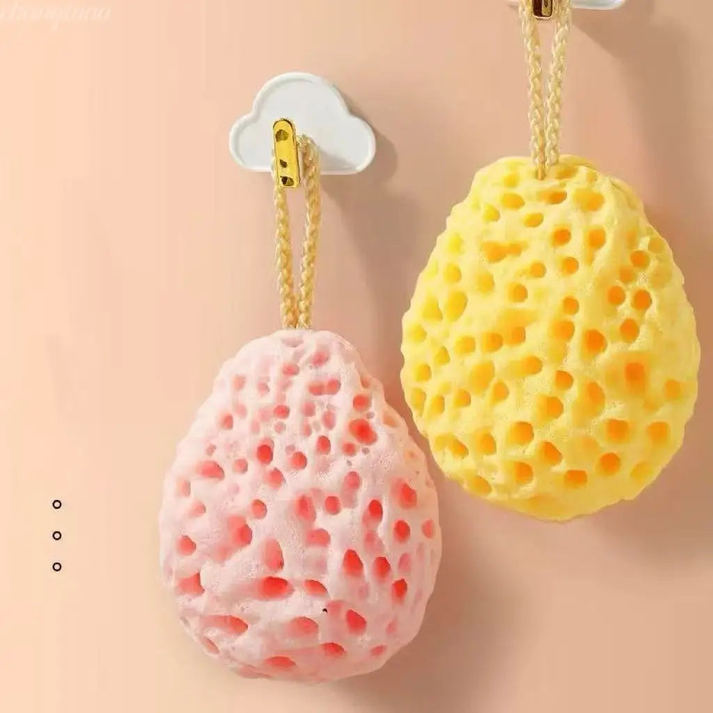 Soft Mesh Shower Sponge Ball Nylon Baby Cleaning Brush Shower Foam Body Cleaner Exfoliating Scrub Shower Ball Bathroom Products