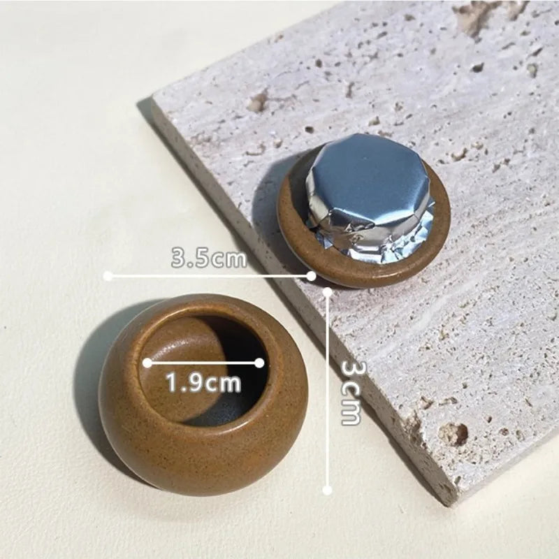 Nail Art Pen Holder Set Made of Natural Wood Multifunctional Color Palette Pen Washing Cup Storage Rack Pen Holder Nail Art Tool