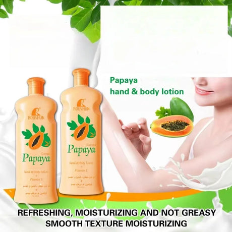 Papaya Body Lotion Body Lotion Moisturizing Body Lotion Four Seasons Skin Rejuvenation Hydrating Lotion Nourishing