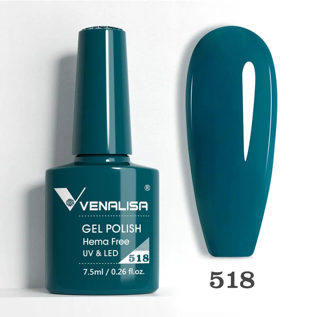 VIP5 Venalisa Nail Gel Polish Jelly Color HEMA/TPO FREE Nude Pink Semi Permanent Soak Off UVLED Gel Polish Sparkle Gel Varnish