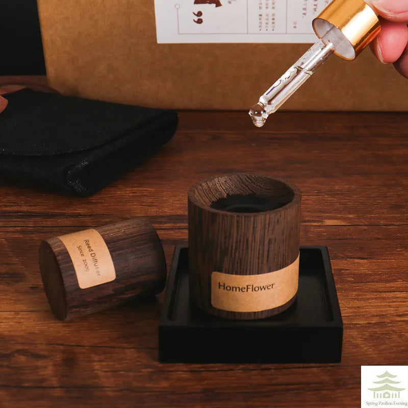 Black walnut essential oil diffuser, indoor fragrance decompression, fresh air, home fragrance sleep, help sleep fresh