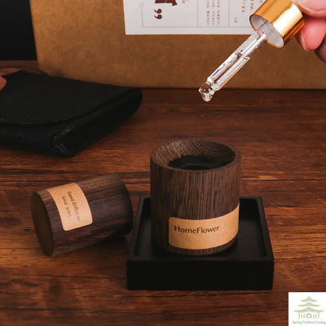 Black walnut essential oil diffuser, indoor fragrance decompression, fresh air, home fragrance sleep, help sleep fresh