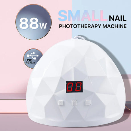 Nail Dryer Lamp UV Nail Polish Lamp Gel Curing Polishing Lamp for Gel Nails Gel Nail Polish Curing Dryer Home Salon Tool