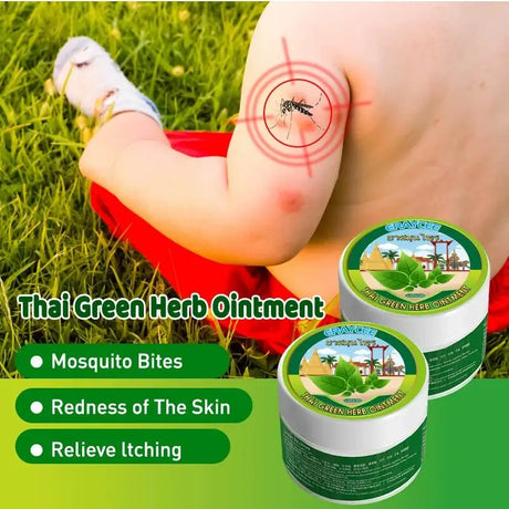 Mint Ointment Relieve Dry and Itchy Skin Cooling Cream Prevent Insect Bites Skin Redness and Swelling Treatment Body Care 10g