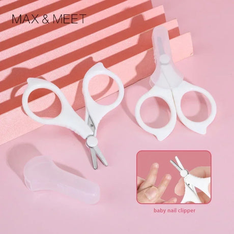 Safety Scissors Trimmer Manicure Cutter Special Scissor Babies Care Tools Accessories Newborn Baby Nail Clipper Convenient