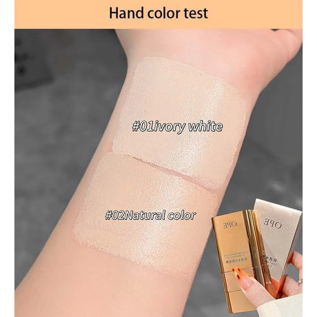 Dewy Glow Foundation Stick | Lightweight Cream Texture, Long-Lasting, Quick Apply, Natural Flawless Skin