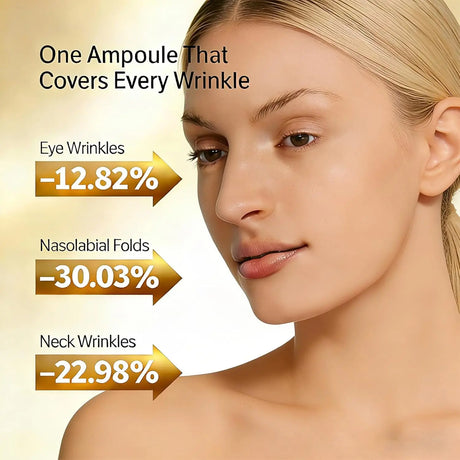 Korean Skincare Collagen Silk Peptide Intensive Lifting Ampoule Skin Elasticity Hydrating Barrier Repair Anti-Oxidant Face Serum