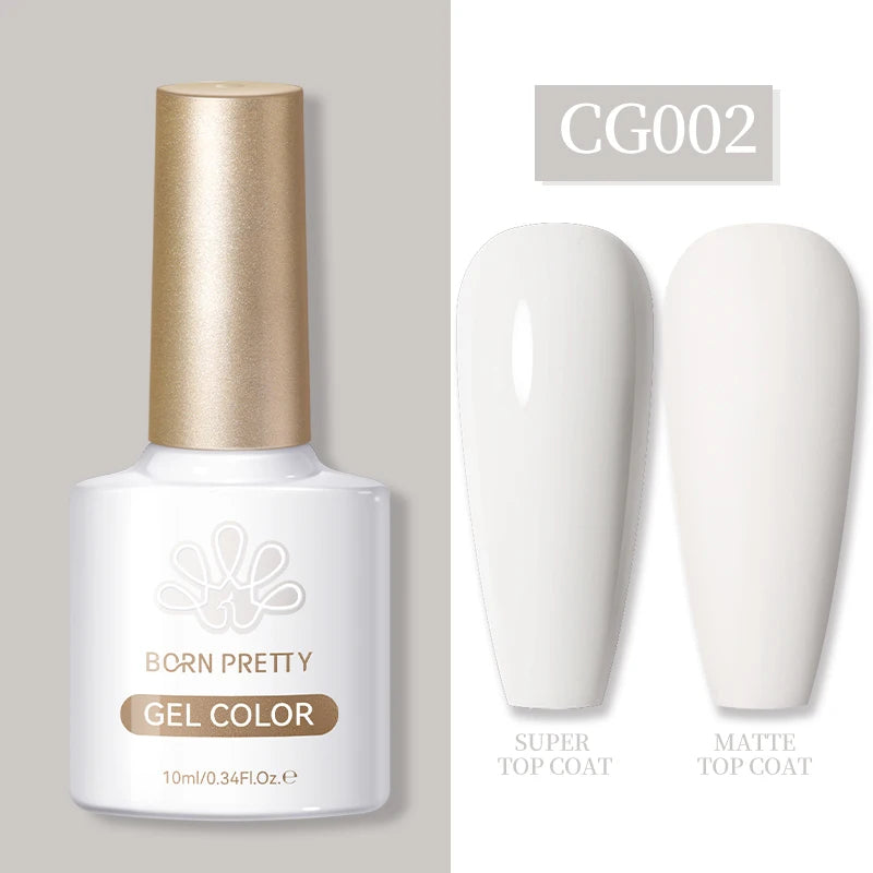 BORN PRETTY 10ML Nail Gel Polish Soak Off UV LED Semi Permanent Nail Salon Home Design French Nails Manicure Gel Nails