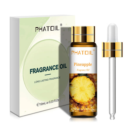 PHATOIL 1/3/9pcs 10ml Fruit Fragrance Oil Peach Strawberry Passion Fruit Cherry Mango Watermelon Apple Aroma Fragrance Oils
