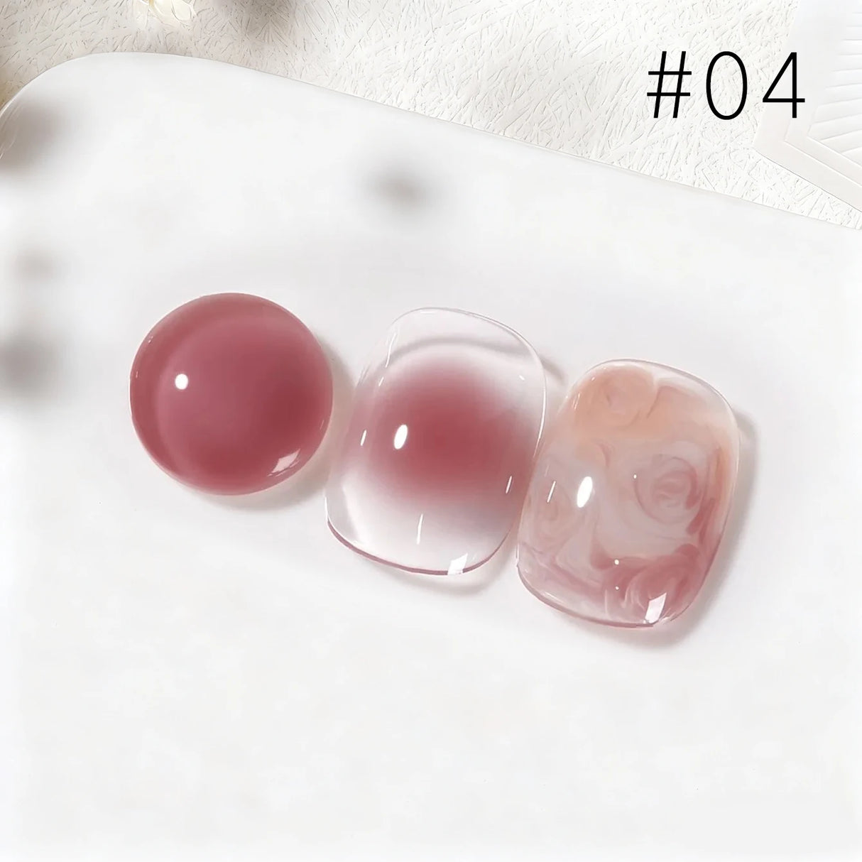 MIANEL 10ML Pure Desire Blush Jelly Gel Nail Polish 2026 New Ice Clear Nude Clear Nail Polish Pink Nails 1-9pcs