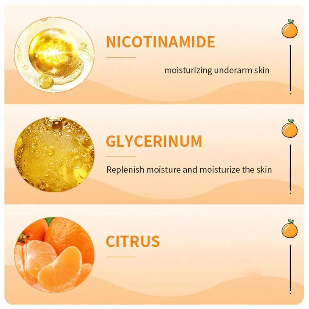 Vitamin C Underarm Cream Skin Whitening Cream For Body, Dark Spot Remover Corrector For Neck,Armpit,Underarm,Elbow, Knees