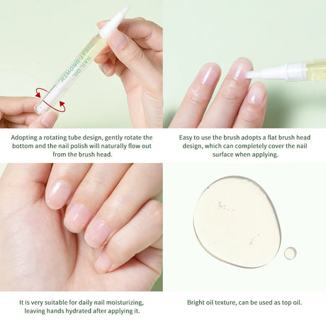 Nail Treat -Growth Nail Strengthener Healthy Strong Nail Growth Oil Help Splits Thin Nails Repair Manicure Nail Hardener Polish