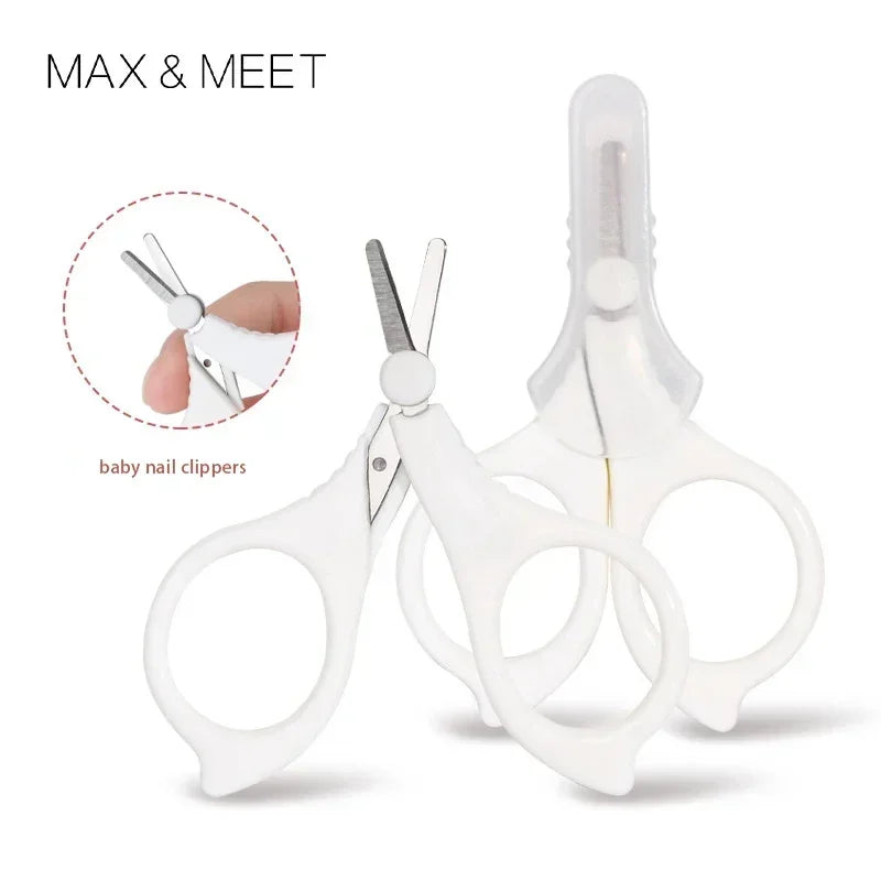 Safety Scissors Trimmer Manicure Cutter Special Scissor Babies Care Tools Accessories Newborn Baby Nail Clipper Convenient