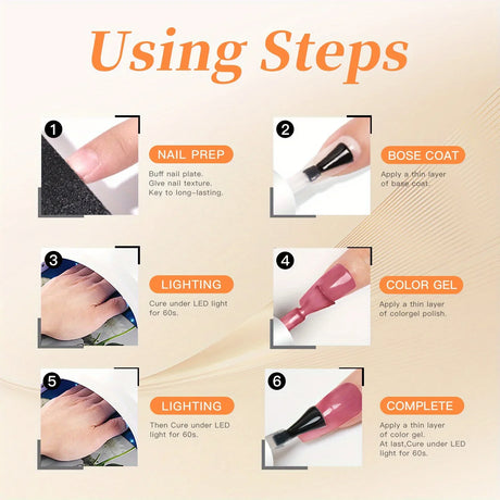 TARTU 12pcs 8ml Cat Eye Gel Nail Polish Set, Nude Pink Red brown Glitter Gel Polish Kit, Soak Off Uv/Led, Nail Art DIY At Home