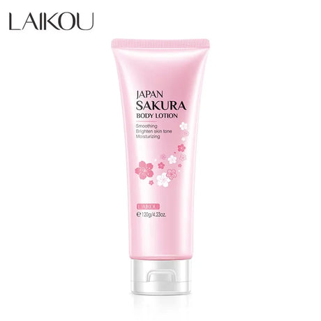Laikou Cherry Blossom Body Lotion Moisturizing & Repairing Winter Chapped Skin Care Moisturizing Without Greasiness 200g/120g