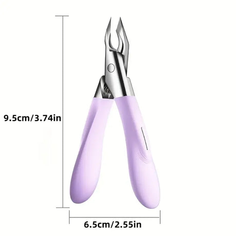 1Pcs Super Sharp Nail Groove Special Nail Clippers Pedicure Special Tool Oblique Toenail Scissors Single Hawkbill Pliers