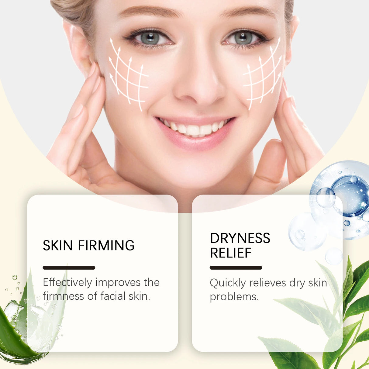 Turmeric Vitamin C Anti-Aging Cream Moisturizing Anti-Wrinkle Collagen Hyaluronic Acid Cream Skin Care Cosmetics