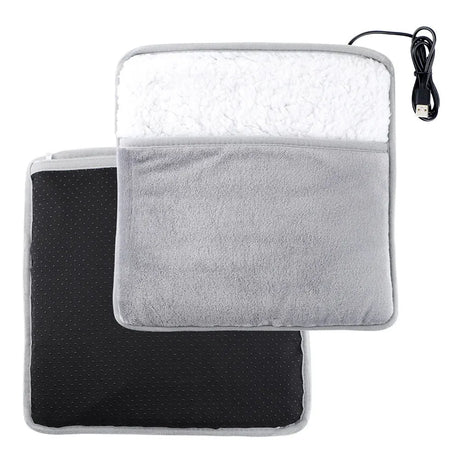 Winter Electric Foot Heating Pad USB Constant Temperature Household Feet Warmer Heater Heating Slippers for Home Office Bedroom