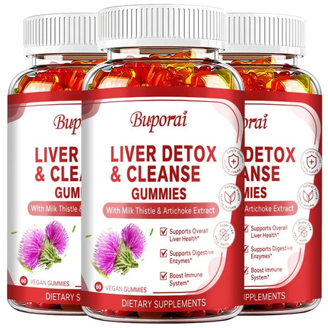 Liver Cleanse & Detox Gummies - Improve Digestion, Enhance Immunity, Help Cleanse The Liver and Promote MetabolismSupplements