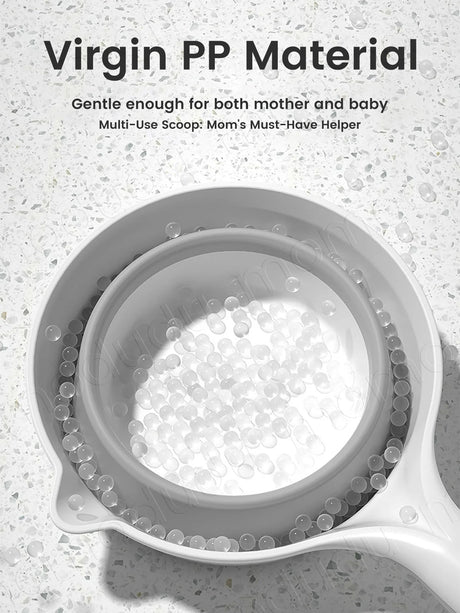 Baby Bath Rinsing Cup, Large Capacity Anti-Slip & Hangable Shampoo Helper for Mess-Free Hair Wash