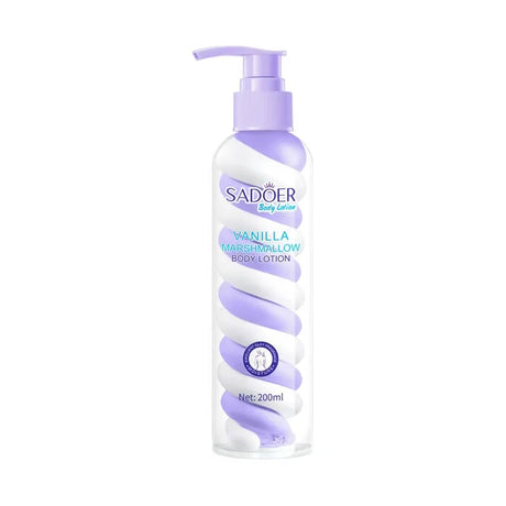 200ml(6.76fl.oz) Niacinamide Marshmallow Beauty Body Lotion, Moisturizing And Nourishing Skin, Restore Soft And Delicate, Moist