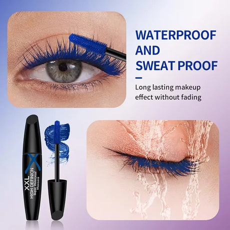 6-Color Mascara,Volumizing Lengthening,Waterproof Smudge-Proof,Long-Lasting Colorful Eyelash Makeup for Daily, Women's Cosmetics