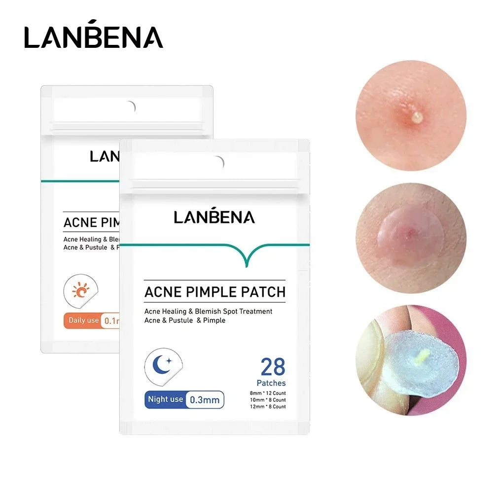 LANBENA Repair Acne Patch Facial Skin Care Fade Blemishes Pimple Marks Closed Acne Blemishes Cover Acne Pimple Repair Patch