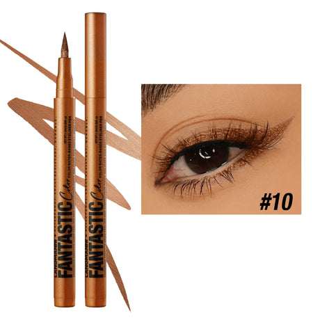 Waterproof Eyeliner Long Lasting Pencil Colourful Pigment Blue