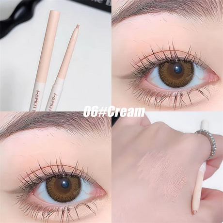 1-Piece Lying Silkworm Eyeliner Gel Pen Smooth Long Lasting