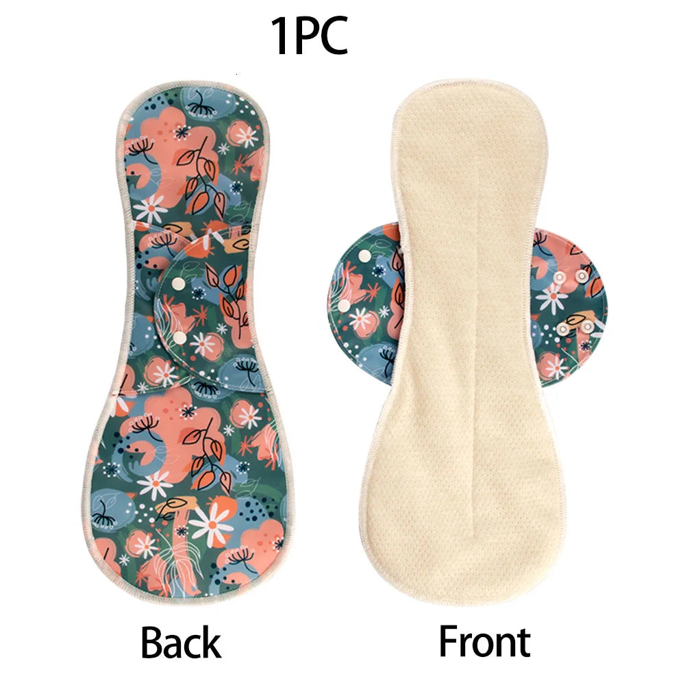 BIAI Anti-bacterial Sanitary Napkin Washable Menstrual Pads Reusable Sanitary Towel Breathable Sanitary Pad For Women Lady