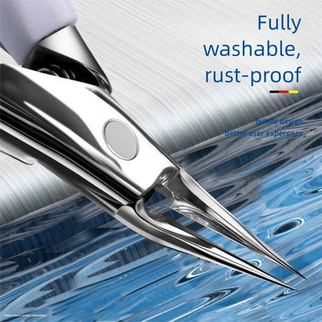 1Pcs Super Sharp Nail Groove Special Nail Clippers Pedicure Special Tool Oblique Toenail Scissors Single Hawkbill Pliers