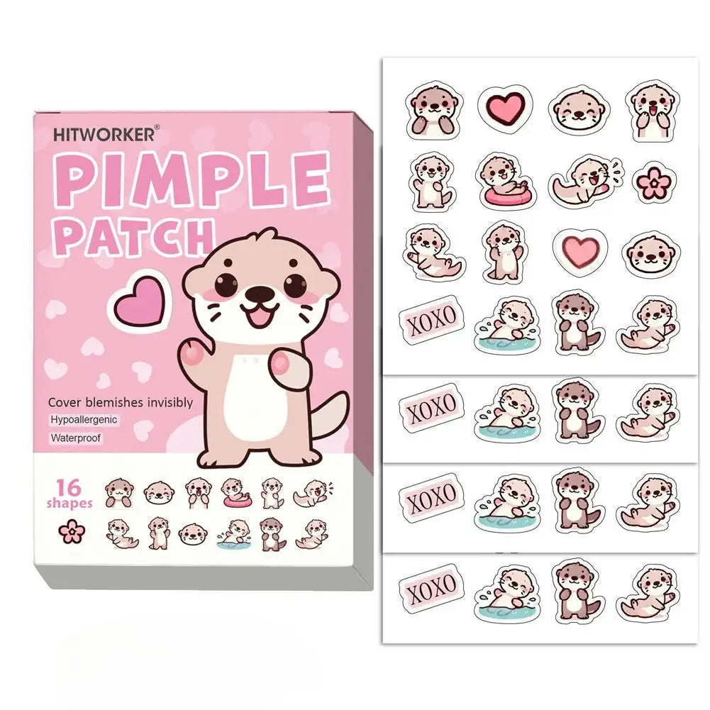 24PCS Microneedle AcnePatch Painlessly Penetrate Acne Patches Blemishes Pimples Covering Patch Daily Unisex Skincare