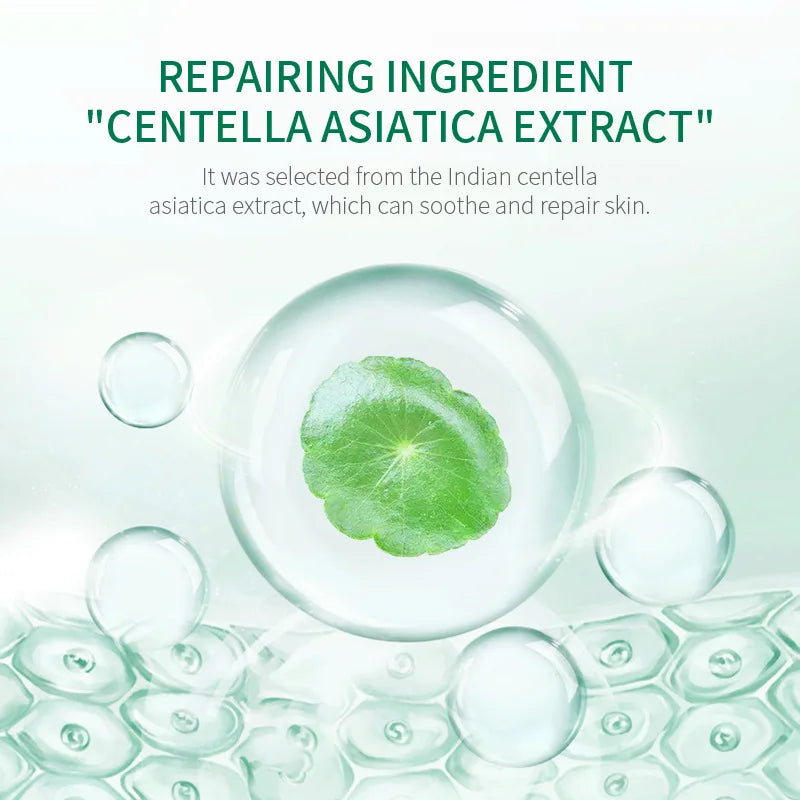 LAIKOU Centella Soothing Facial Cleanser Amino Acid BlackHead Remove Oil-Control Moisturizing Soften Face Skin Care Products