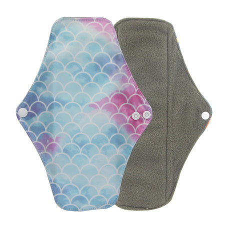 Washable Menstrual Pad Panty Liner Reusable Cloth Sanitary pad Hygienic and Soft Washable Charcoal Menstrual