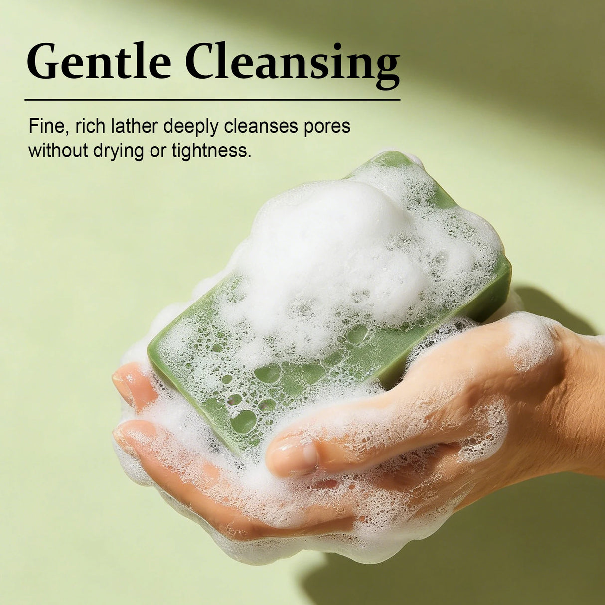 Handmade Olive Oil Soap Nourishing Moisturizing Soap Bar For Face Body Hair