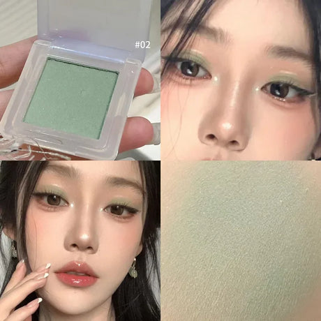 Wild Rose Black Eyeshdaow Palette Matte Glitter Single Color Eyeshadow Gothic Red Pigments Waterproof Fashion Smoky Eyes Makeup