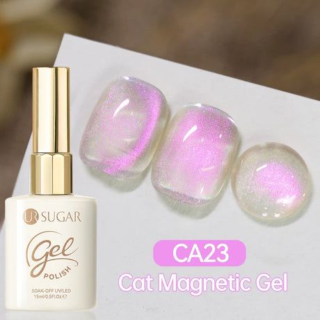 UR SUGAR 15ml Cat Magnetic Gel Nail Polish 30 Colors Semi Permanent Magnetic Gel UV/LED Soak Off Painting Vanrish Design