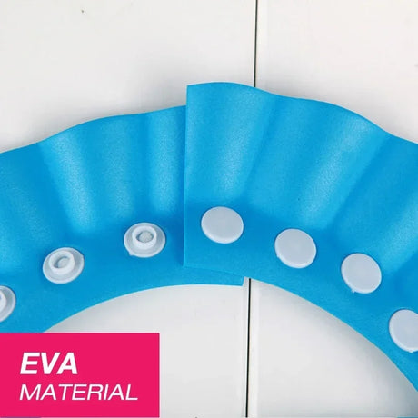 Adjustable Baby EVA Bath Shampoo Cap Waterproof Shower Visor Hat Anti-splash Hair Wash Shield Eye Ear Protection Bathing Hat for