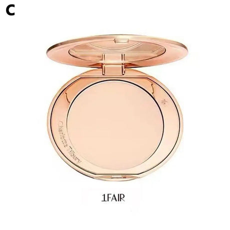 Soft Focus Pressed Powder Long Lasting Oil Control Setting Powder for Women Matte Texture Face Foundation Makeup Tool