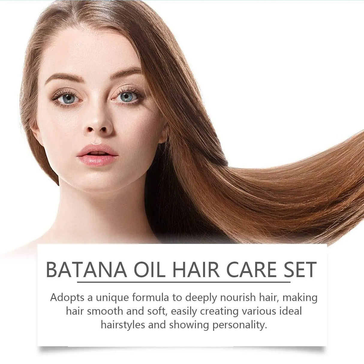 Shampoo And Conditioner Sets Batana Oil For Hair Deep Moisturizing Repair Damaged Hair Treatment Anti Hair Loss Cleansing Care